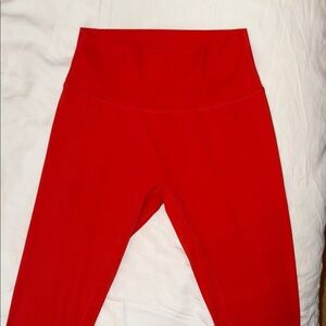 Red Buff Bunny Leggings